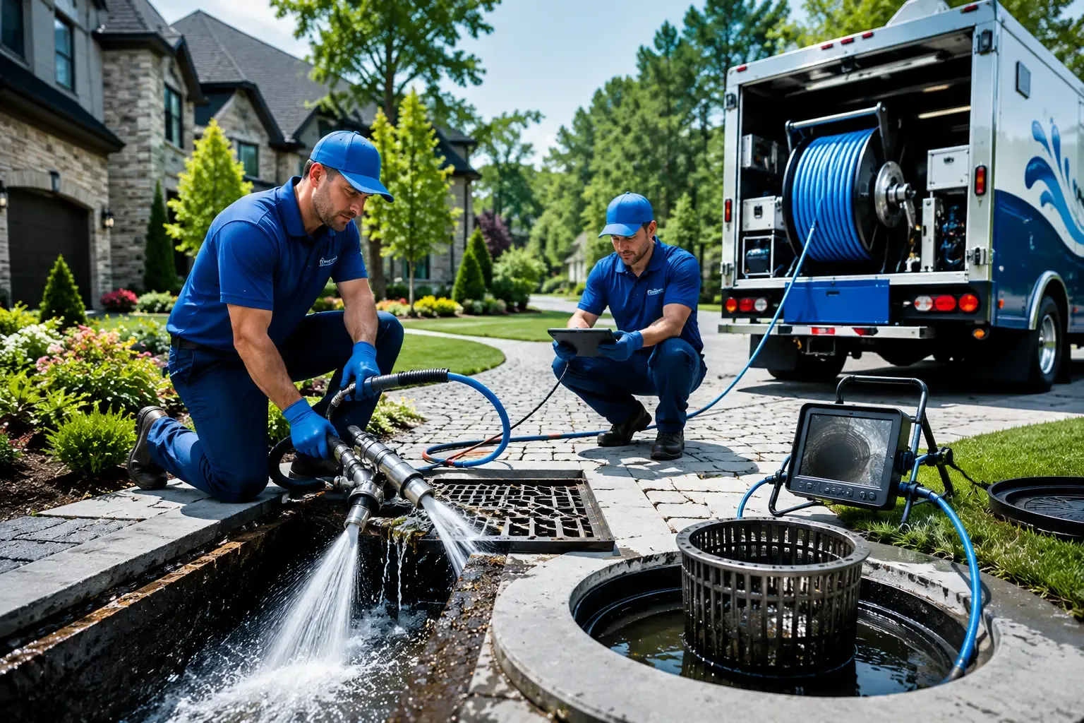 Local outdoor drain cleaning professionals in Rock View, WV