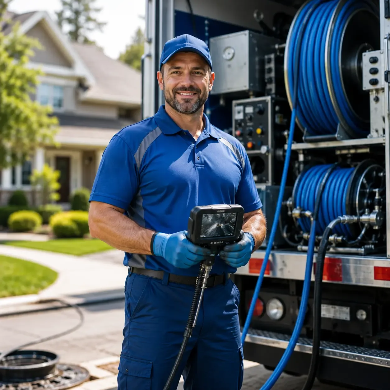 Local outdoor drain cleaning specialists in Rock View, WV